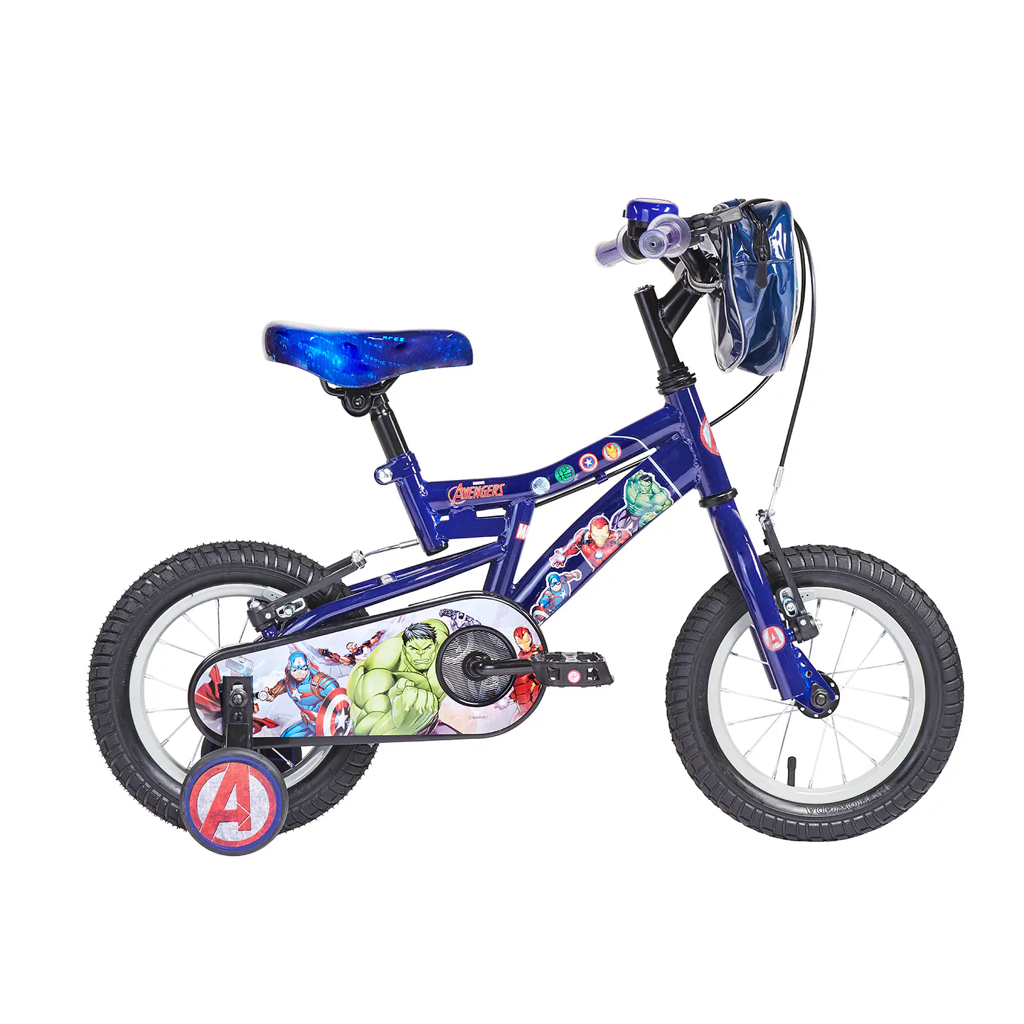 Bicicleta Infantil Avengers 12″ Niño Azul Lahsen 00IN12O2021AZ01 3
