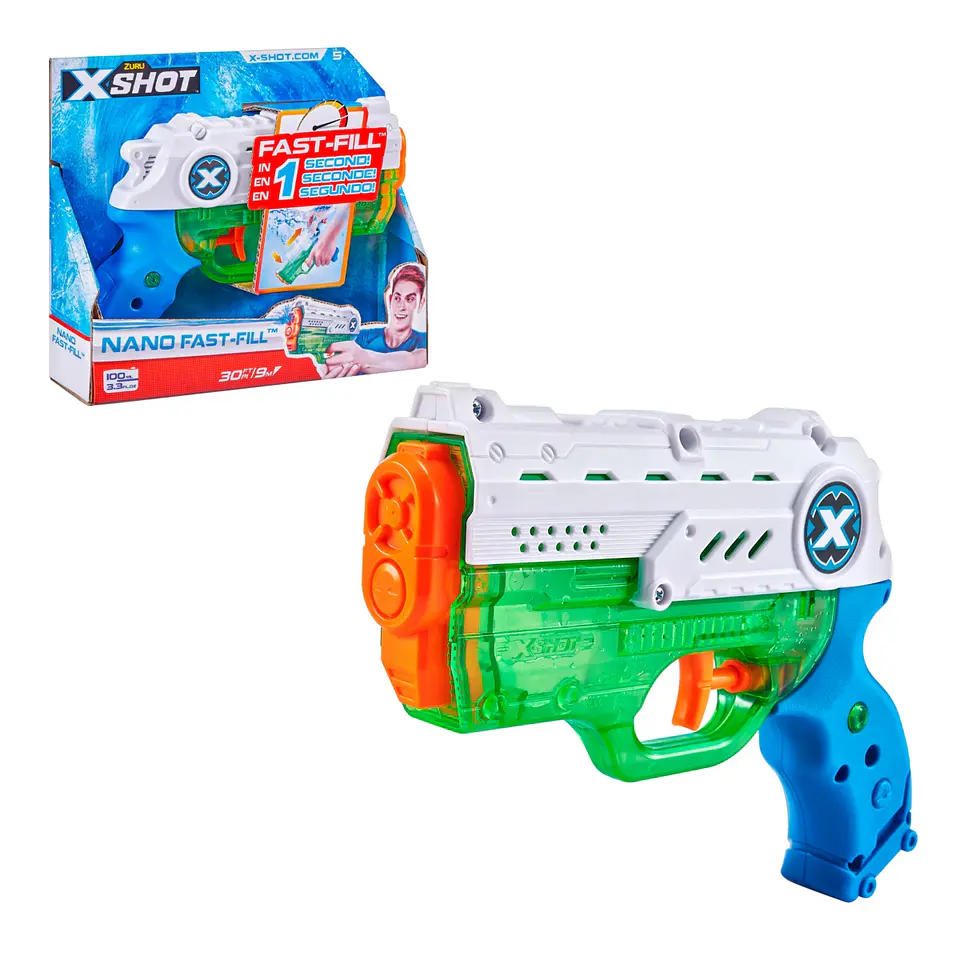 Lanza Agua Nano Fast Fill Xshot Ansaldo 26509 1