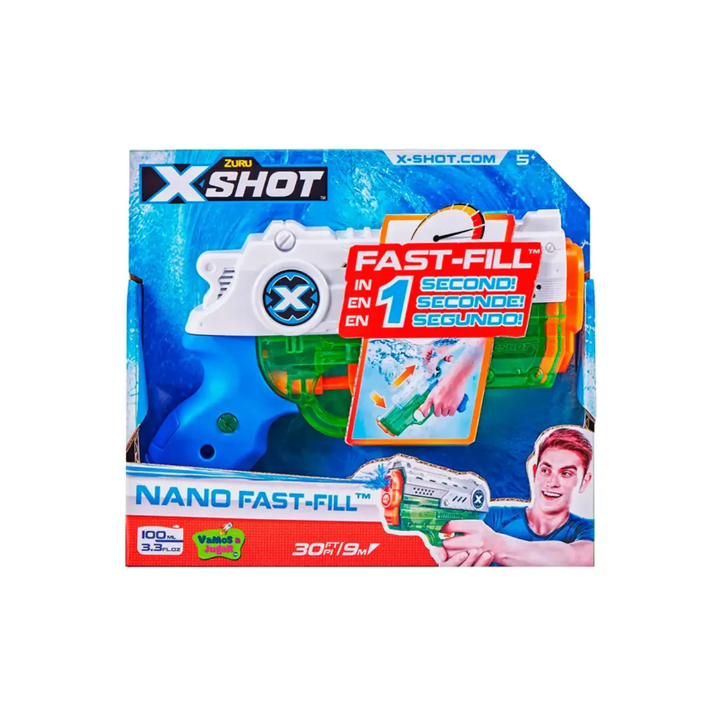 Lanza Agua Nano Fast Fill Xshot Ansaldo 26509 3