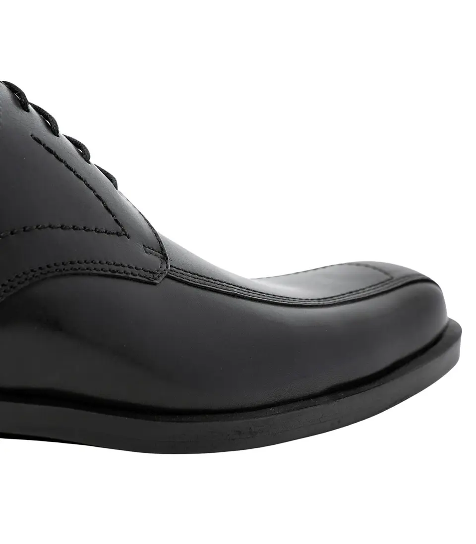 Zapato Hombre Negro Guante 30714 6