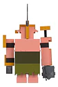 Minecraft Guardia del Portal 25cm Mattel 31810 - Miniatura 3
