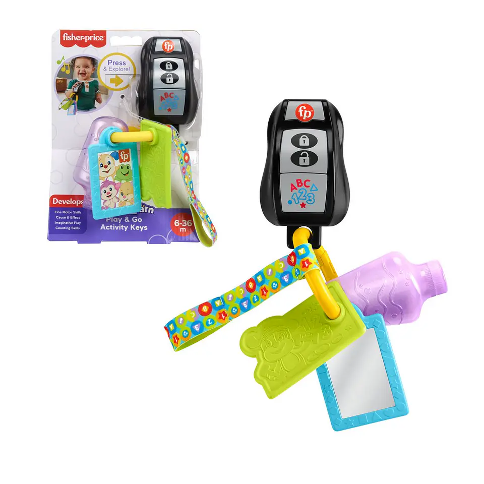 Fisher-Price Juguete Para Bebés Llaves Juega y Aprende Fisher Price 33927 1