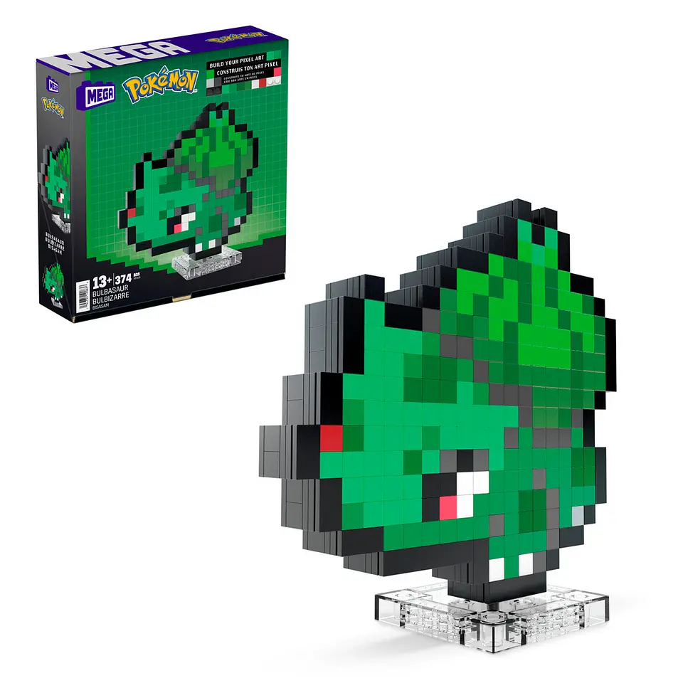 Mega Pokémon Bulbasaur Píxel Ansaldo 34783 1