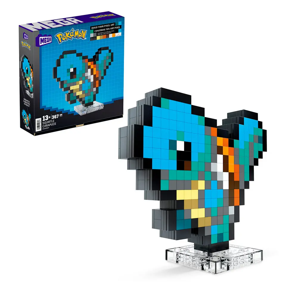 Mega Pokémon Squirtle Píxel Ansaldo 34784 1