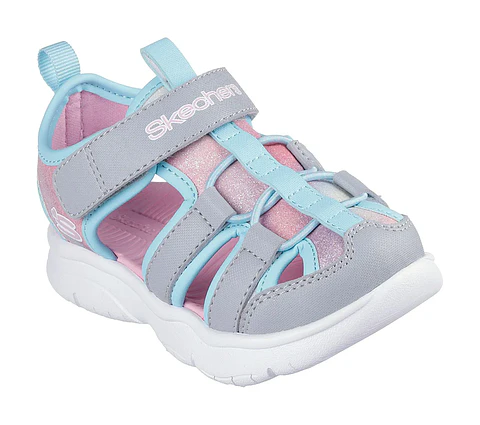 Sandalia Niña Gris Skechers 303276NGYAQ