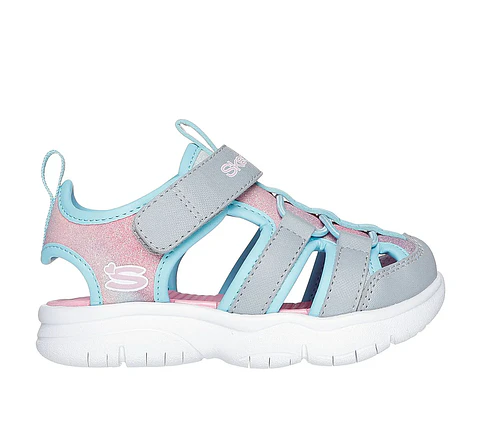 Sandalia Niña Gris Skechers 303276NGYAQ