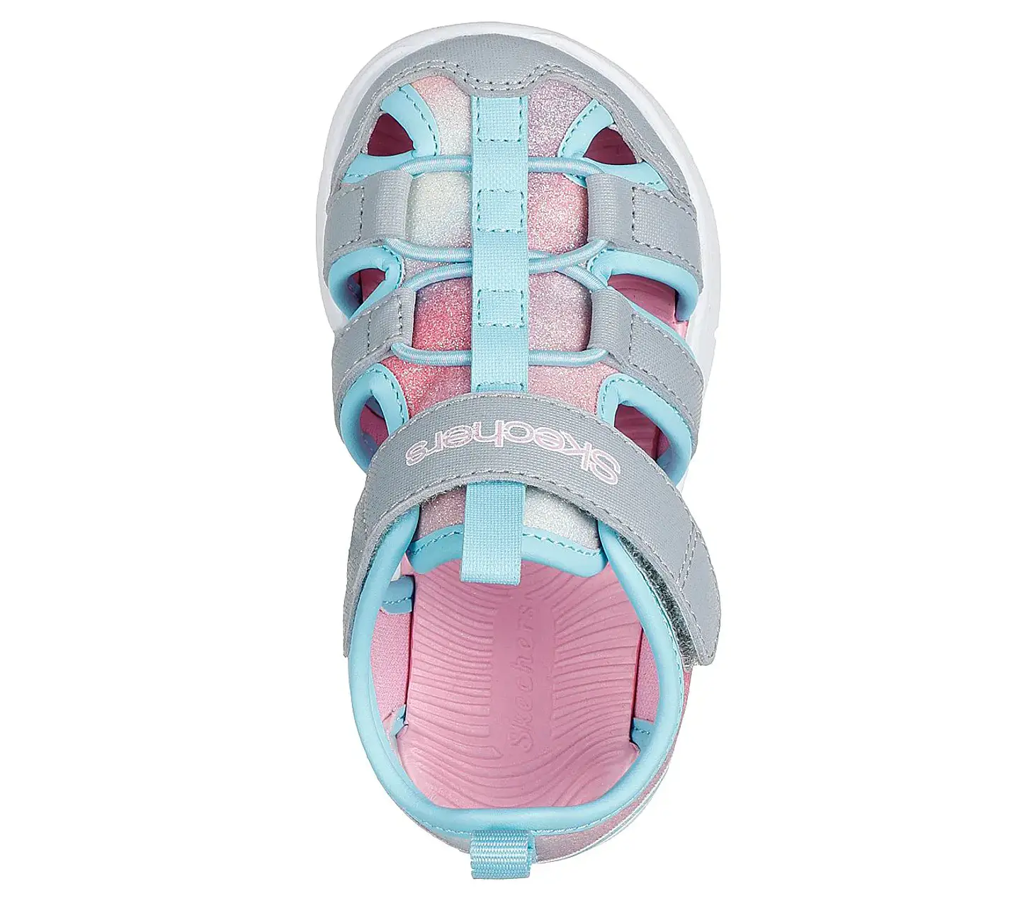 Sandalia Niña Gris Skechers 303276NGYAQ 3