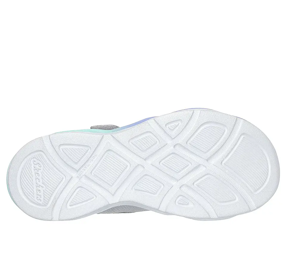 Zapatilla Niña Plateada Skechers 303717LSMLT 3