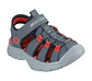 Sandalia Niño Gris Skechers 406521NCCRD - Miniatura 1