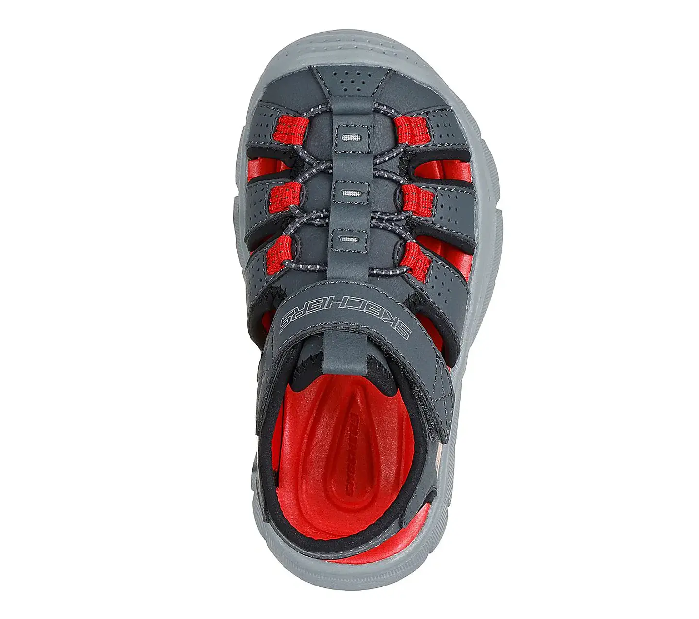 Sandalia Niño Gris Skechers 406521NCCRD 3