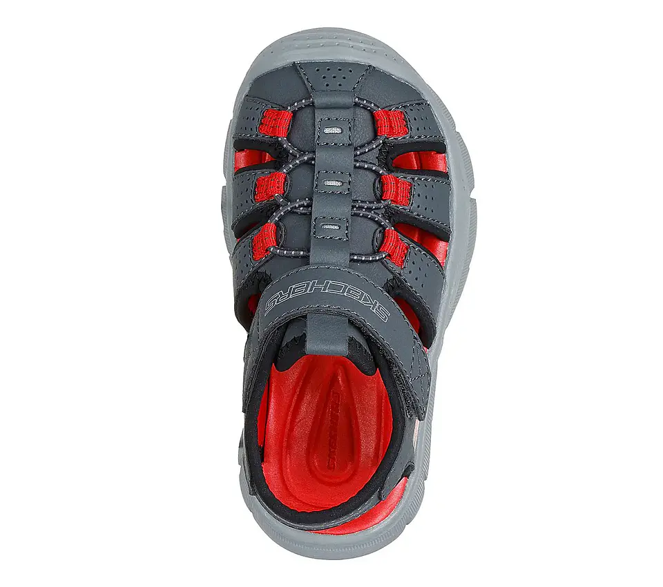 Sandalia Niño Gris Skechers 406521NCCRD 3