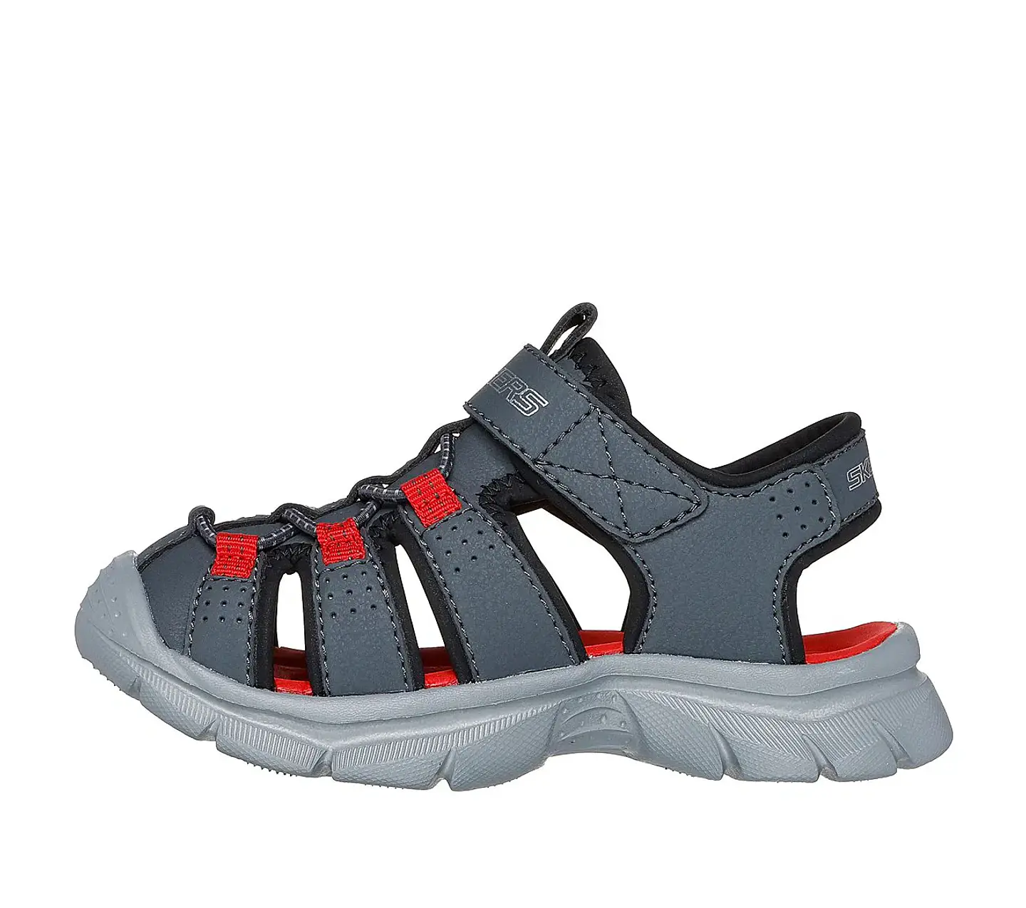 Sandalia Niño Gris Skechers 406521NCCRD 5