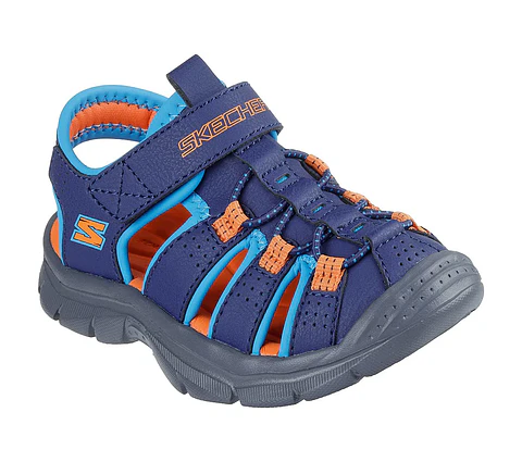 Sandalia Niño Azul Skechers 406521NNVOR