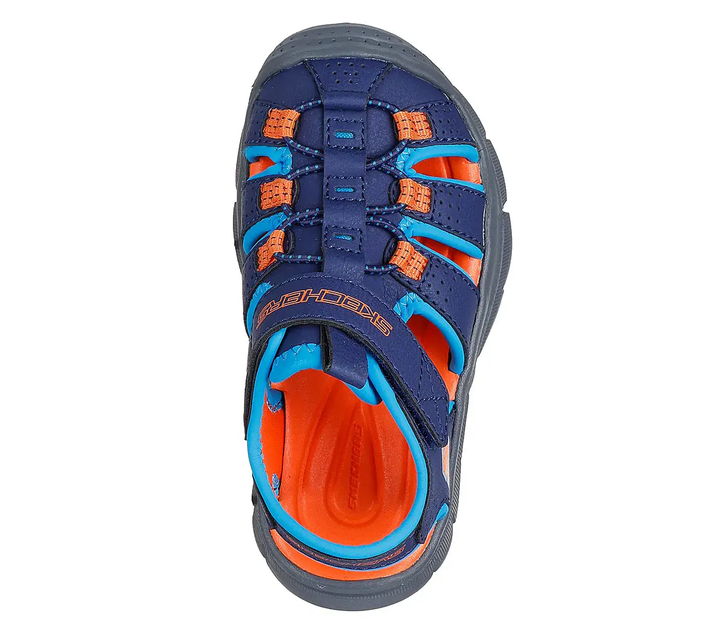 Sandalia Niño Azul Skechers 406521NNVOR 3