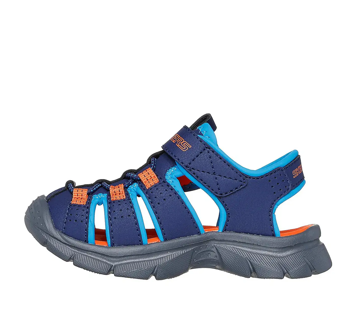 Sandalia Niño Azul Skechers 406521NNVOR 5