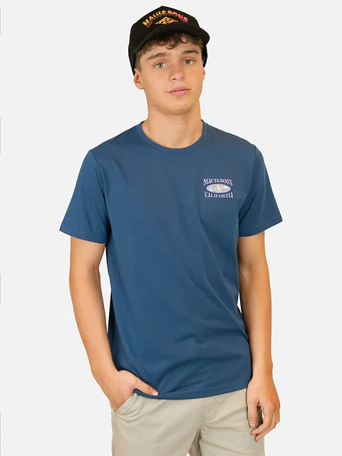Pack Polera + Jockey Juvenil Petróleo Maui 5AV1124-MV