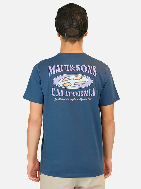 Pack Polera + Jockey Juvenil Petróleo Maui 5AV1124-MV