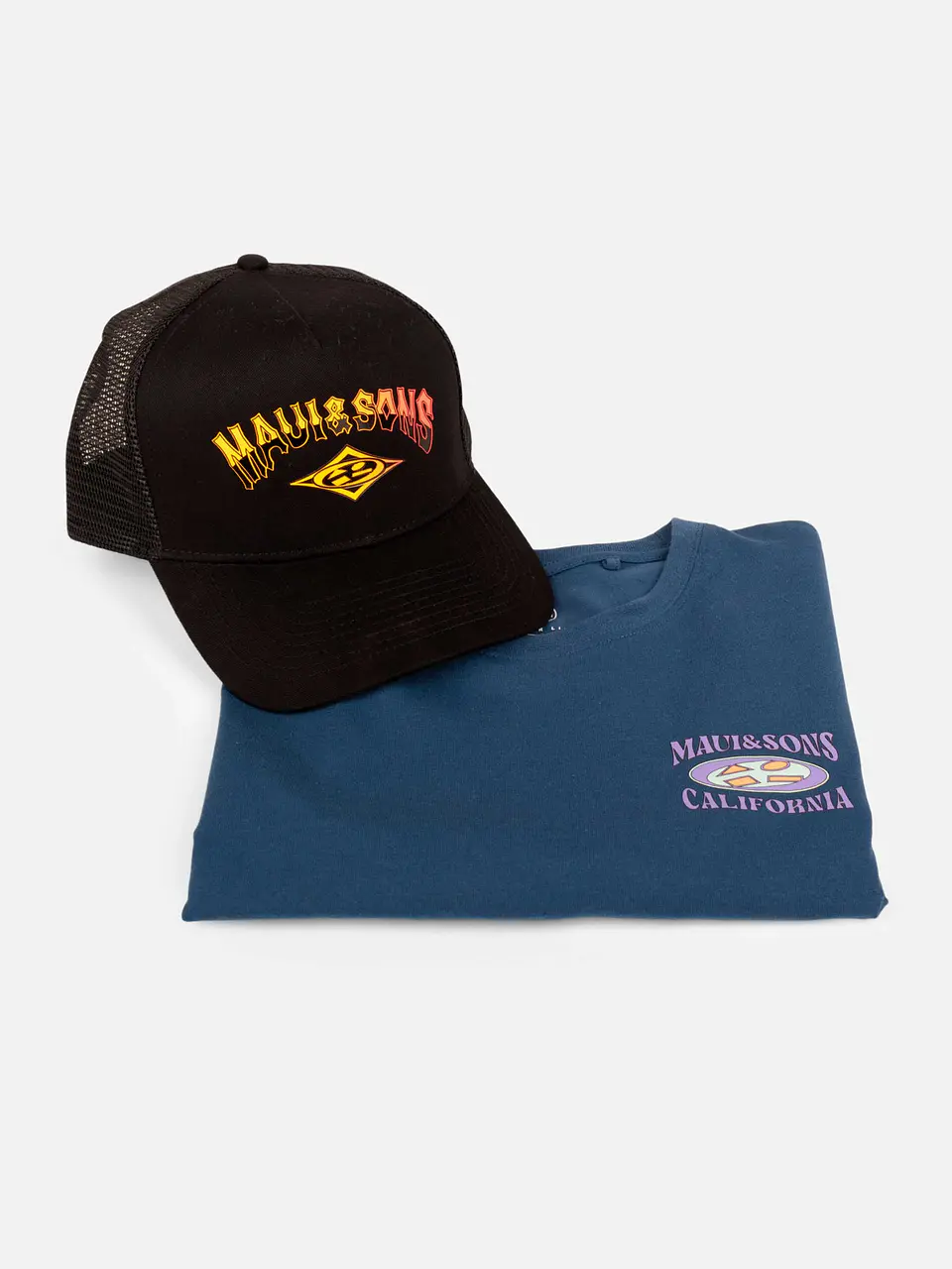 Pack Polera + Jockey Juvenil Petróleo Maui 5AV1124-MV 3