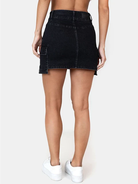 Falda Mujer Negra Maui 5L544-WV
