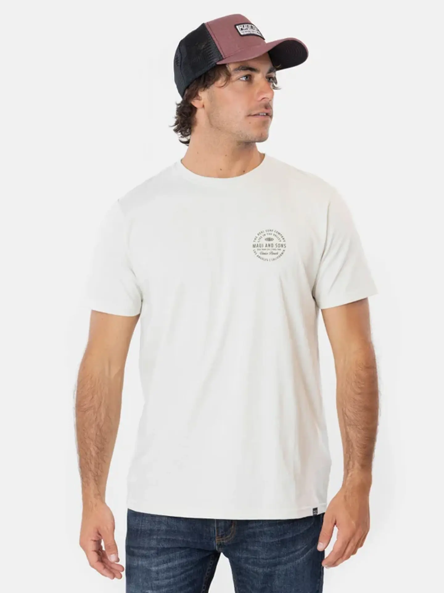 Pack Polera + Jockey Hombre Beige Maui 5AV1111-MV 1