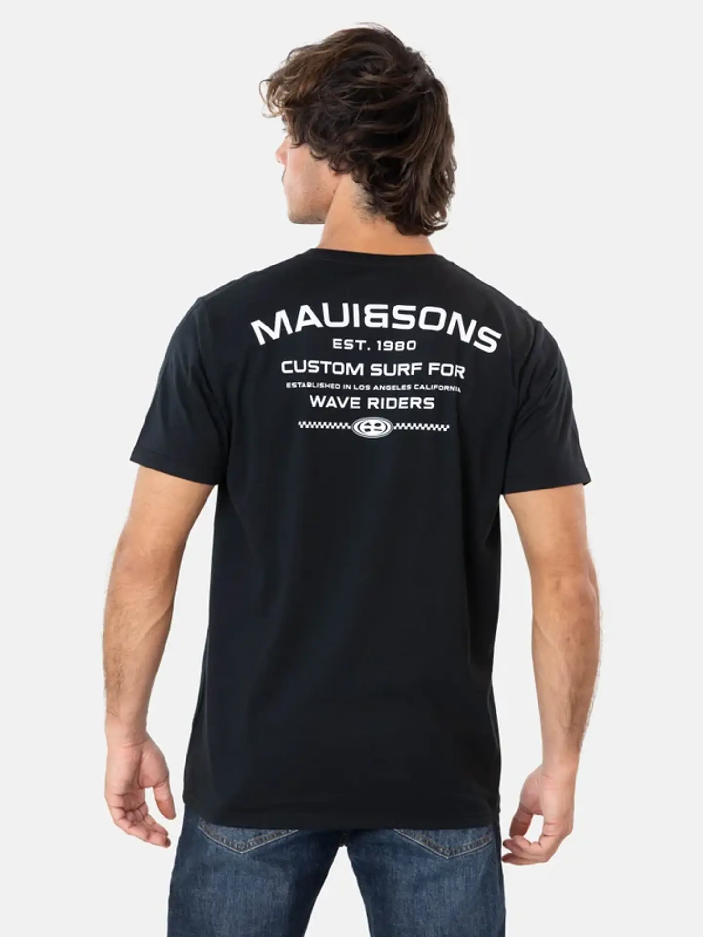 Pack Polera Hombre + Cinturón Negra Maui 5AV1116-MV 2