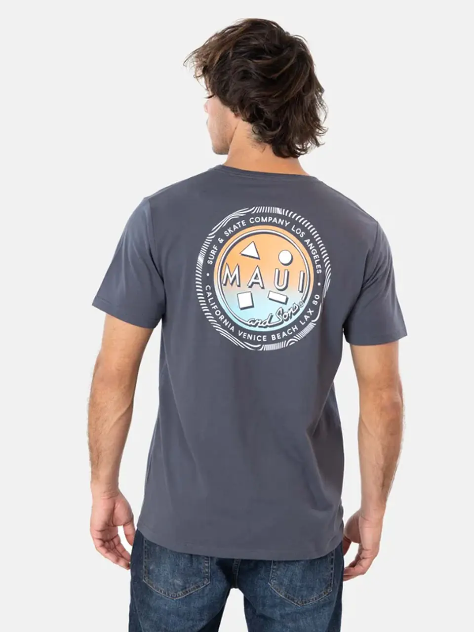 Pack Polera + Cinturón Hombre Gris Maui 5AV1115-MV 2