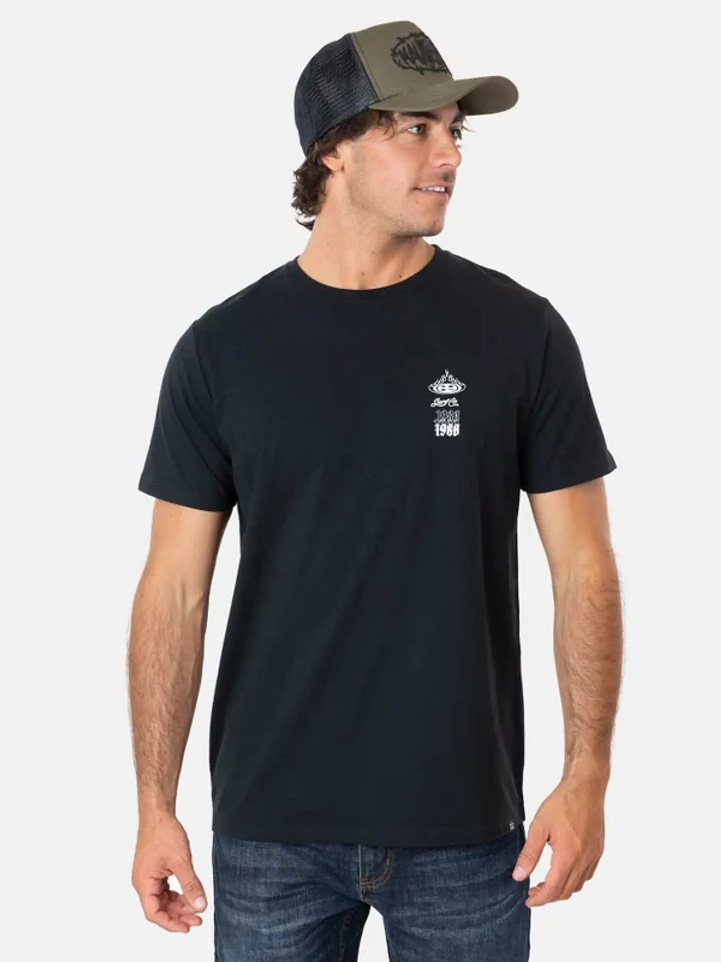 Pack Polera + Jockey Hombre Negra Maui 5AV1114-MV 1