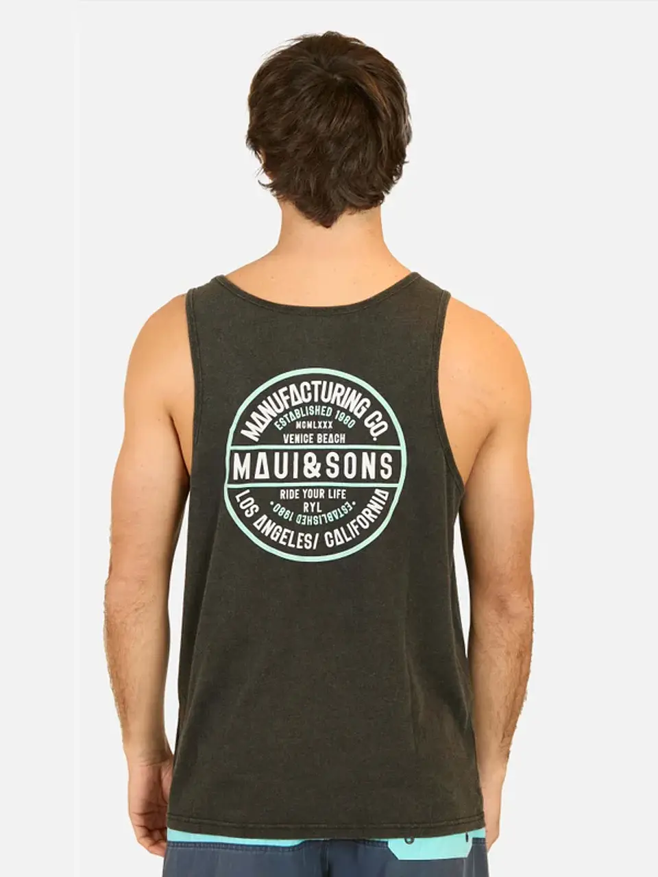 Polera Hombre Negra Maui 5P683-MV 2