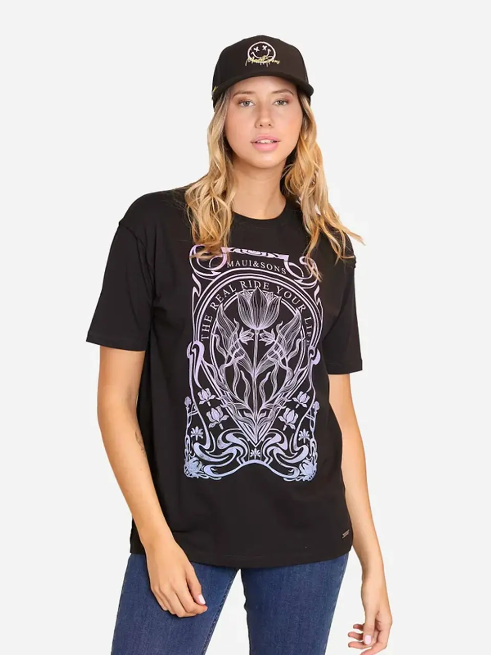 Polera Mujer Negra Maui 5P684-WV 1
