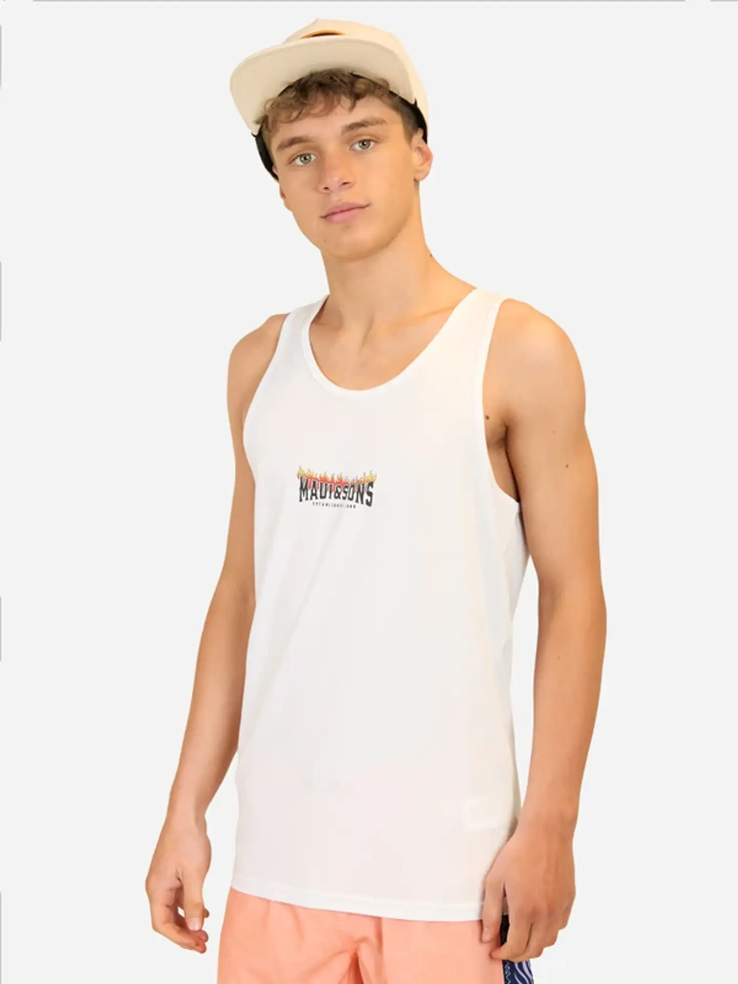 Polera Juvenil Blanca Maui 5P733-MV 1