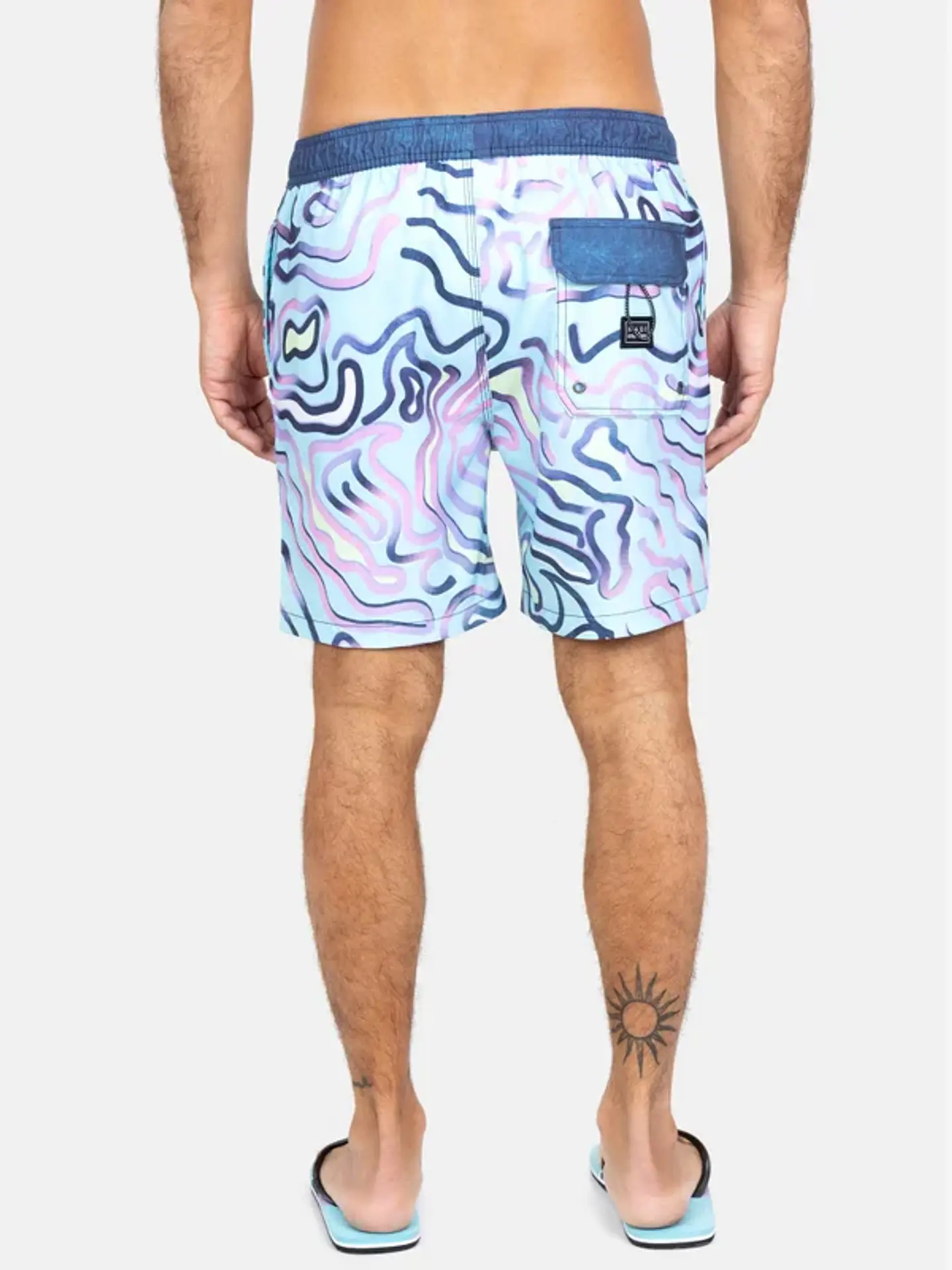 Traje de Baño Hombre Celeste Maui 5T1093-MV 2