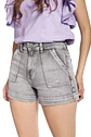 Short Mujer Gris Amalia 3853 - Miniatura 1