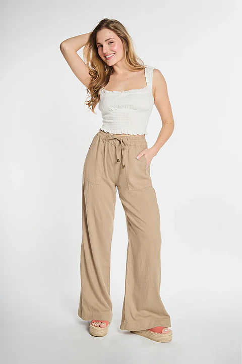 Pantalón Mujer Camel Amalia 4808