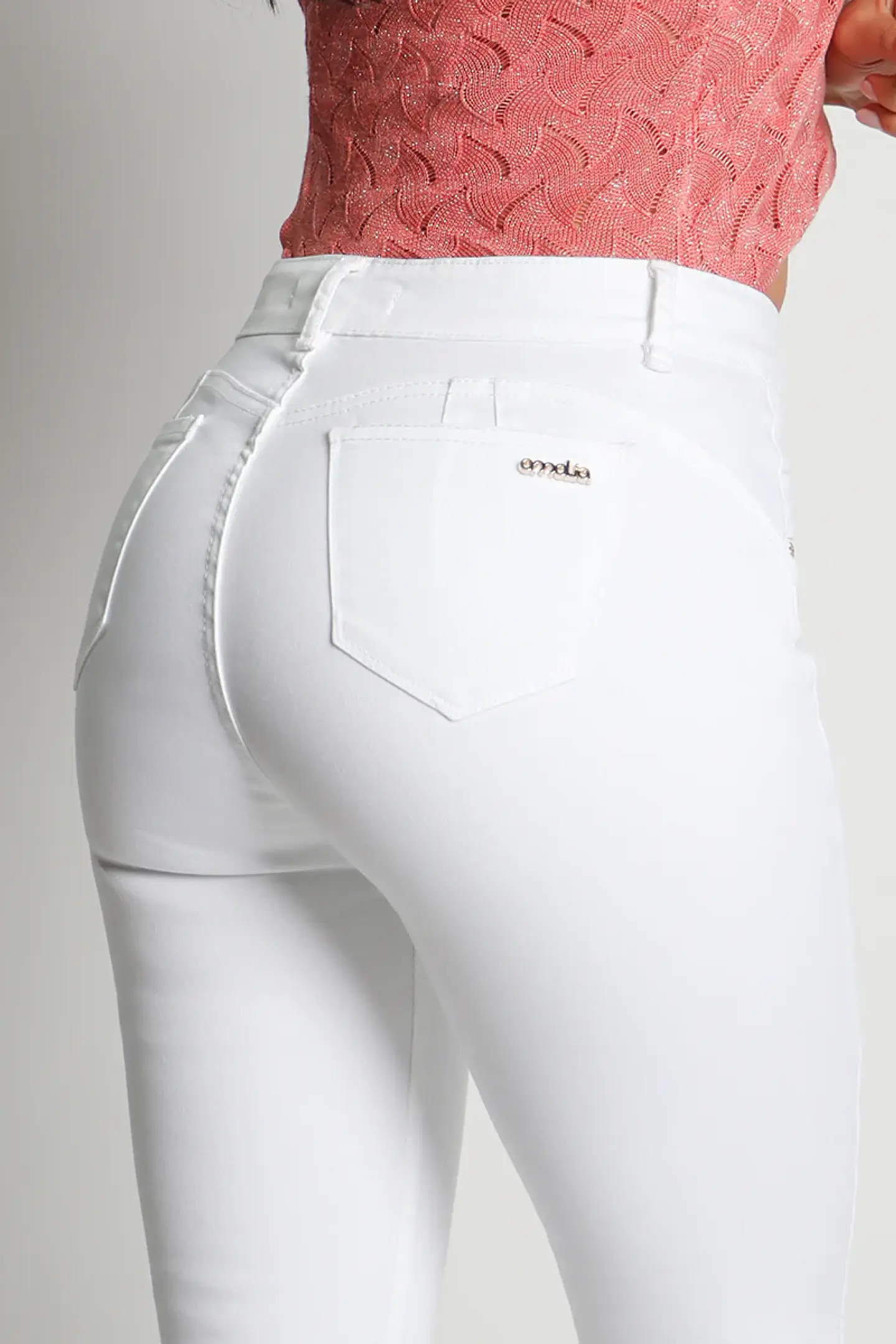 Jeans Mujer Blanco Amalia 4832 2