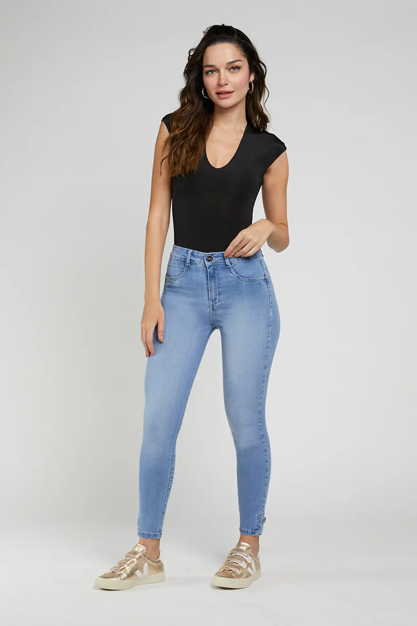 Jeans Mujer Celeste Amalia 4905 1