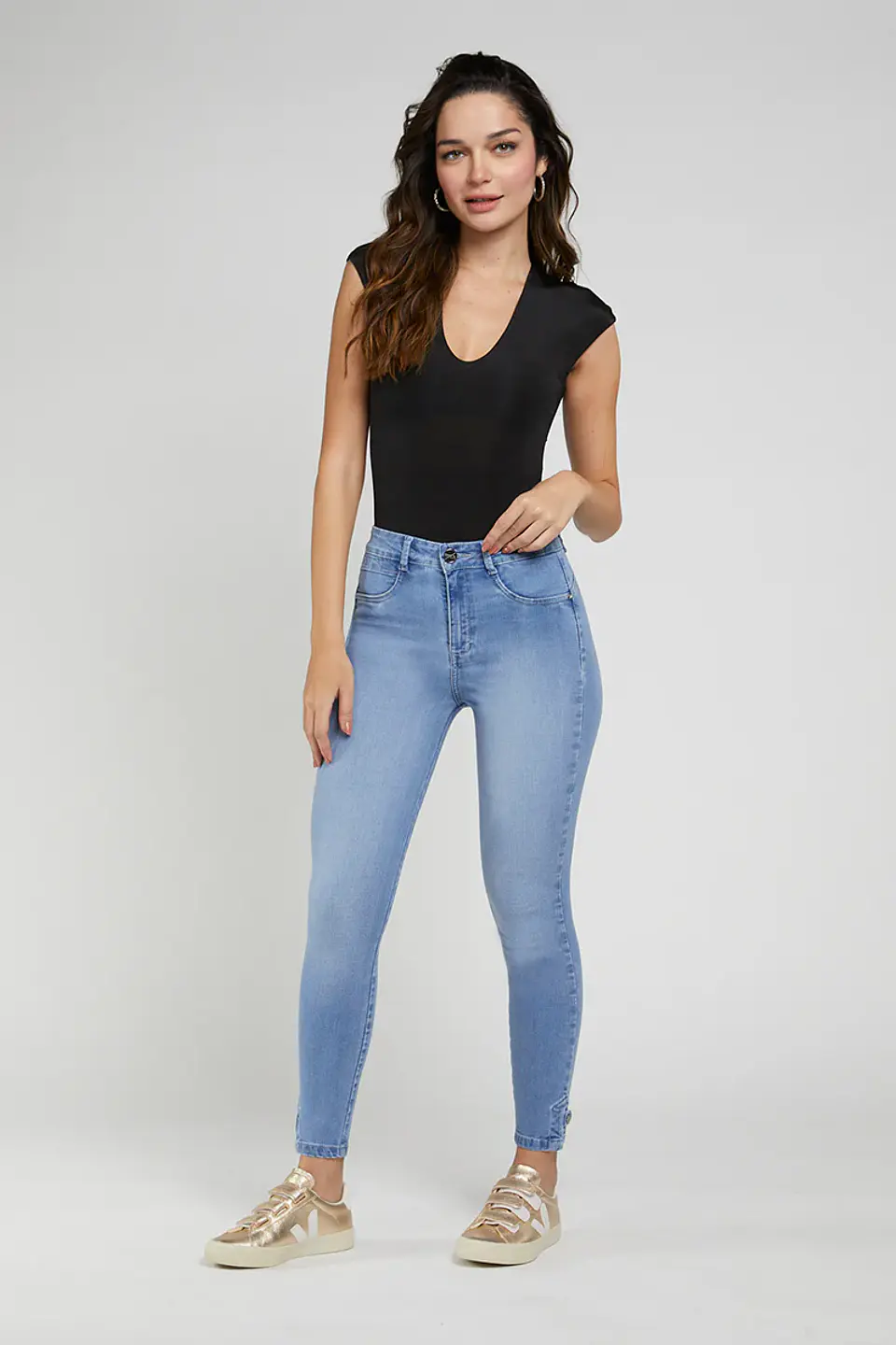 Jeans Mujer Celeste Amalia 4905 1