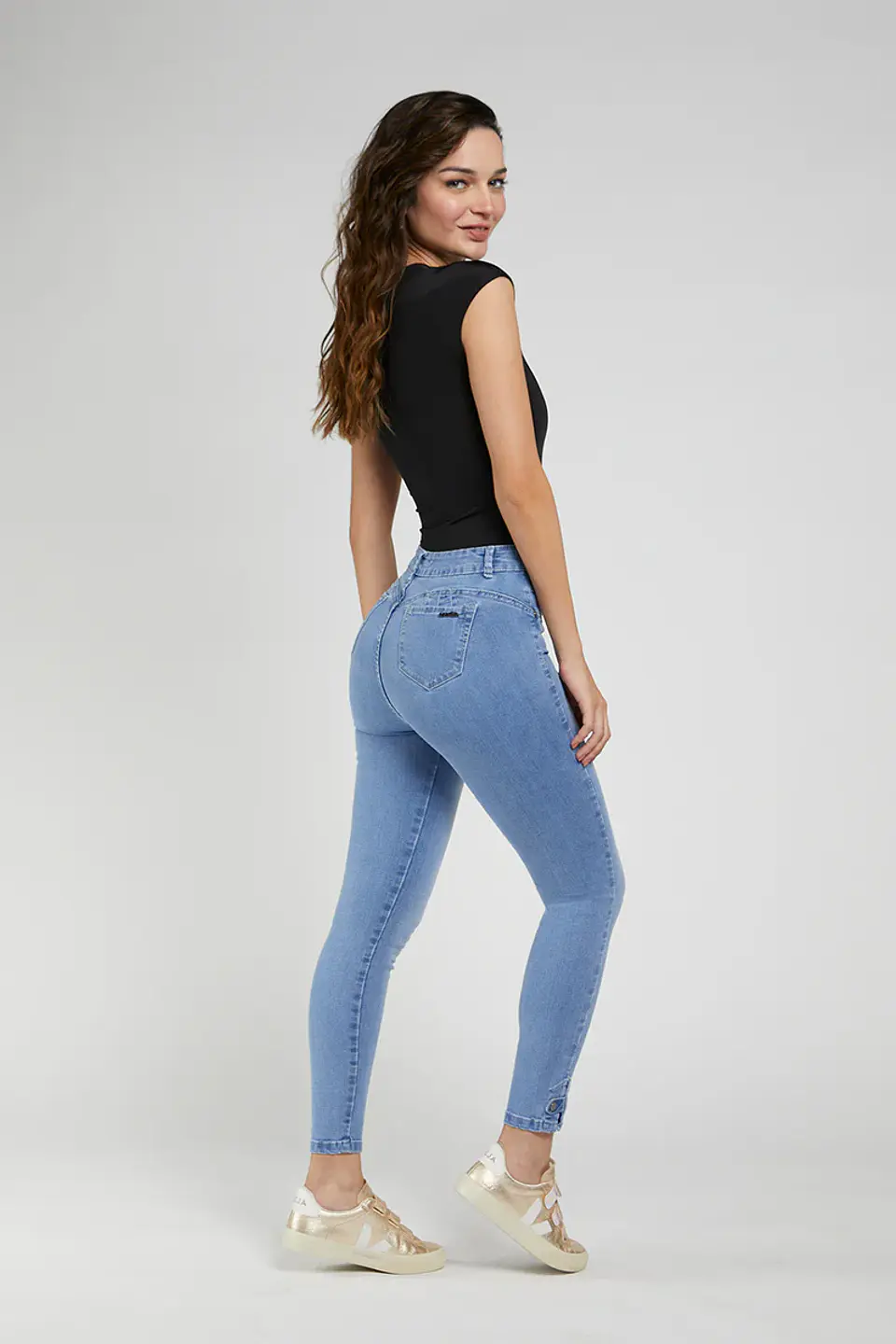 Jeans Mujer Celeste Amalia 4905 2