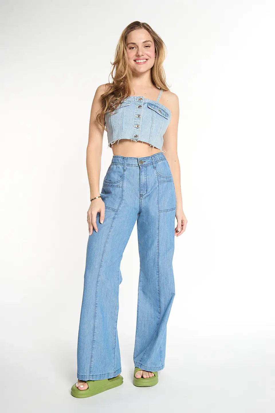 Jeans Mujer Celeste Amalia 4963 1