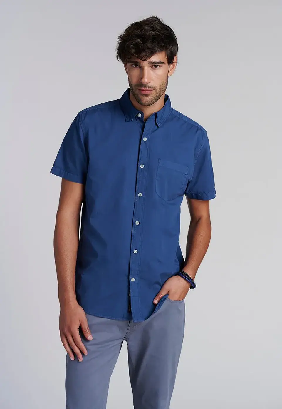 Camisa Hombre Indigo Ferouch 153328Y-0049 1