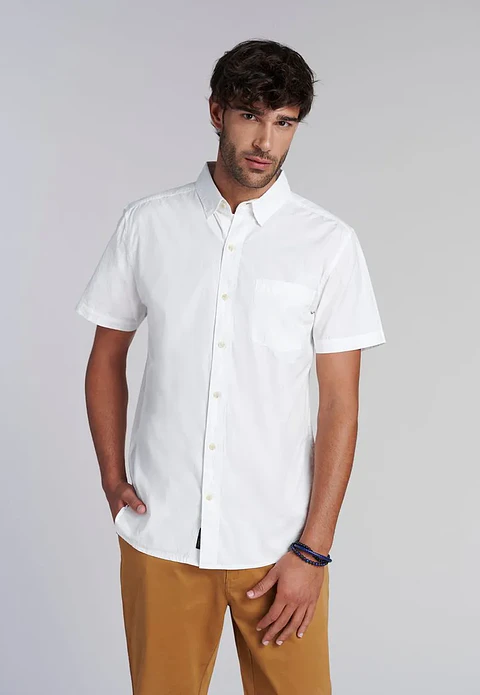 Camisa Hombre Crudo Ferouch 153328Y-0189
