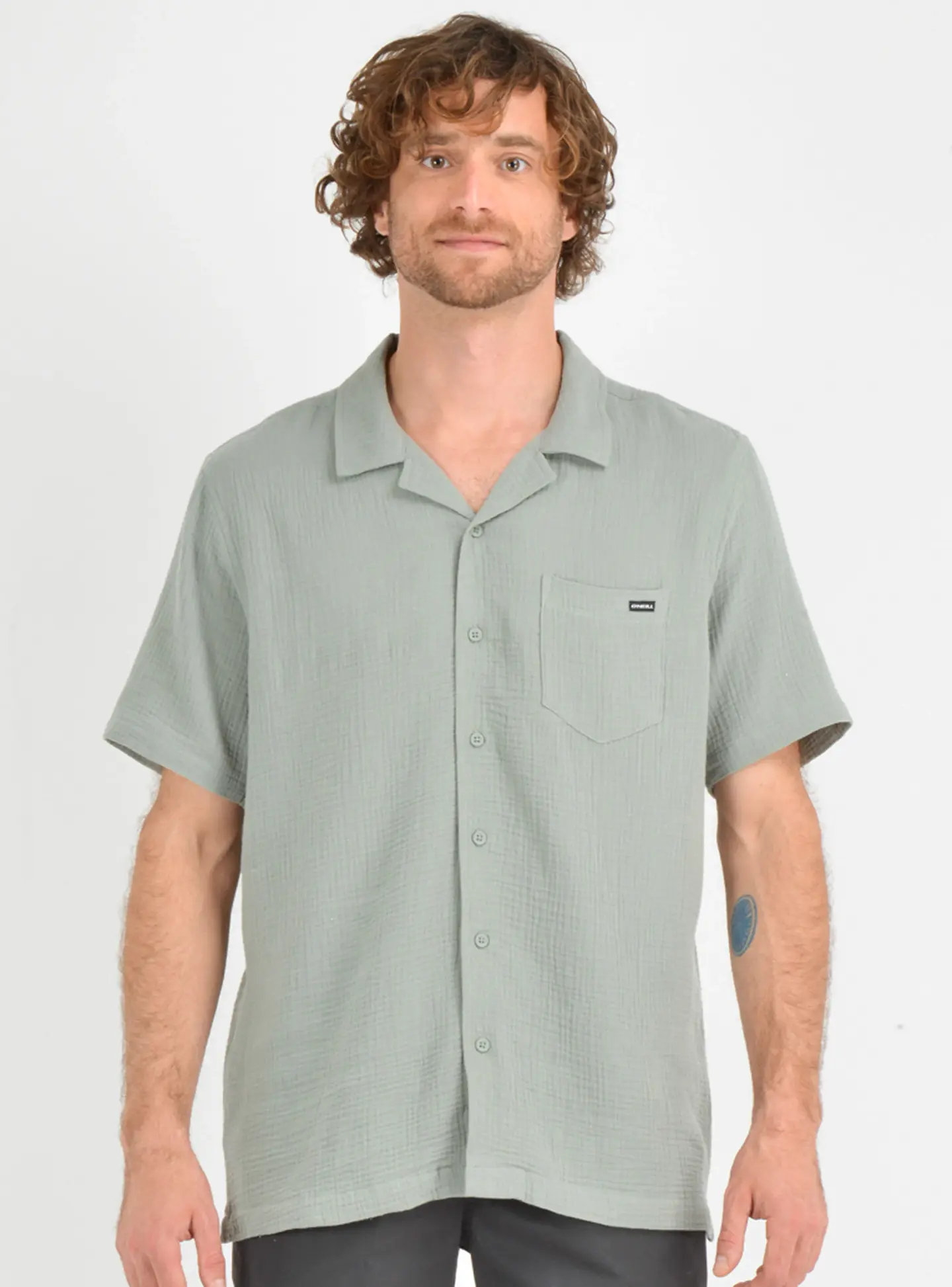 Camisa Hombre Verde Oneill 15310601 1