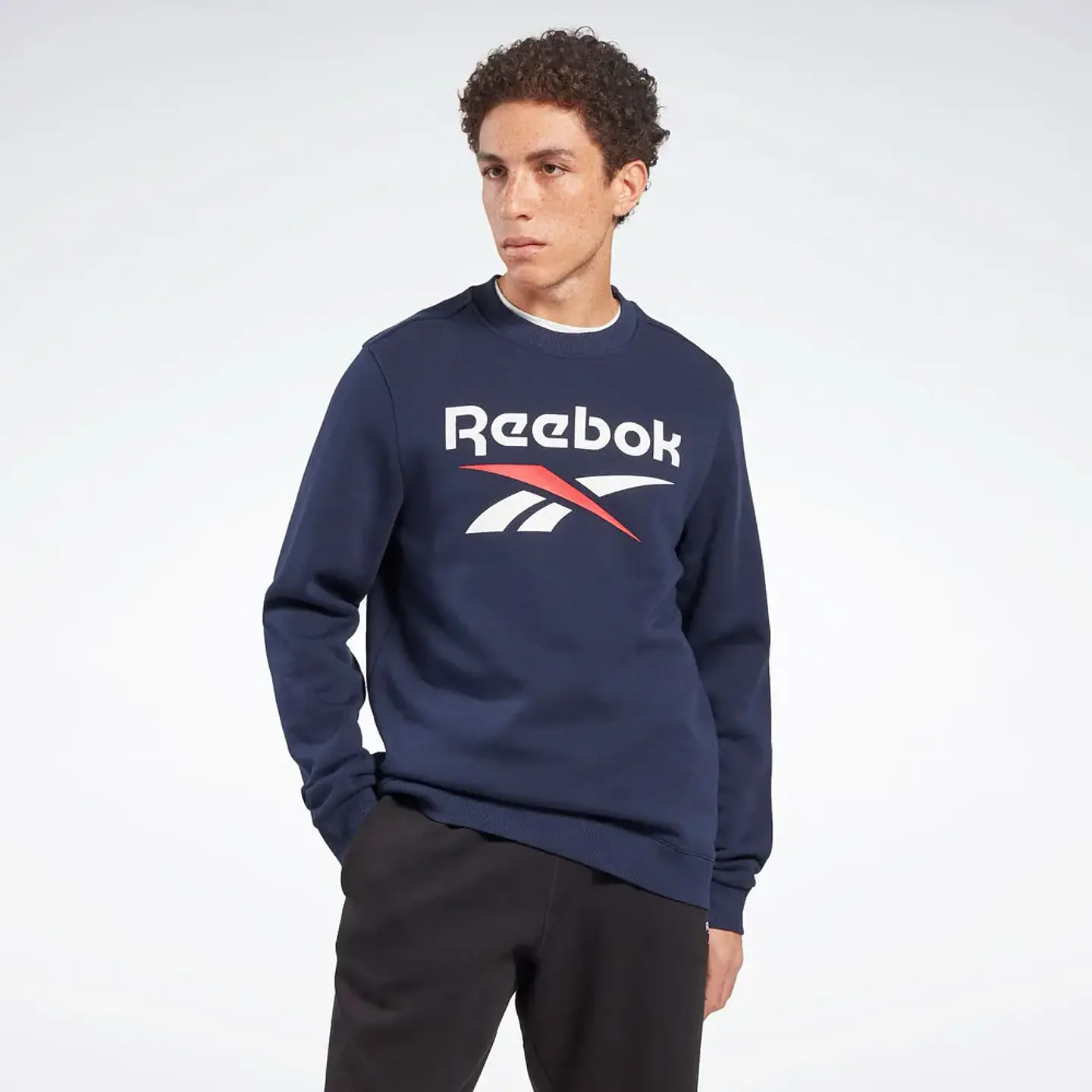 Polerón Hombre Navy Reebok 100050277 1