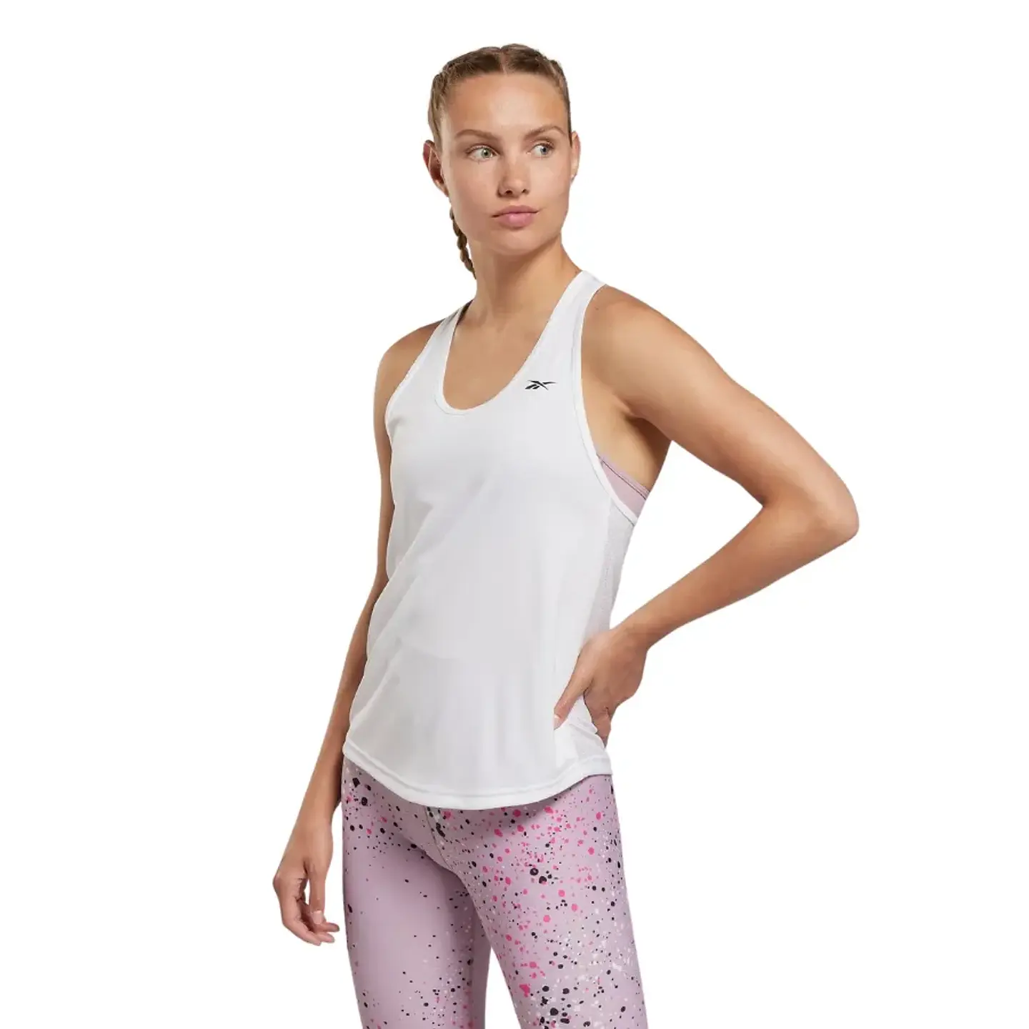 Polera Mujer Blanca Reebok 100024200 1