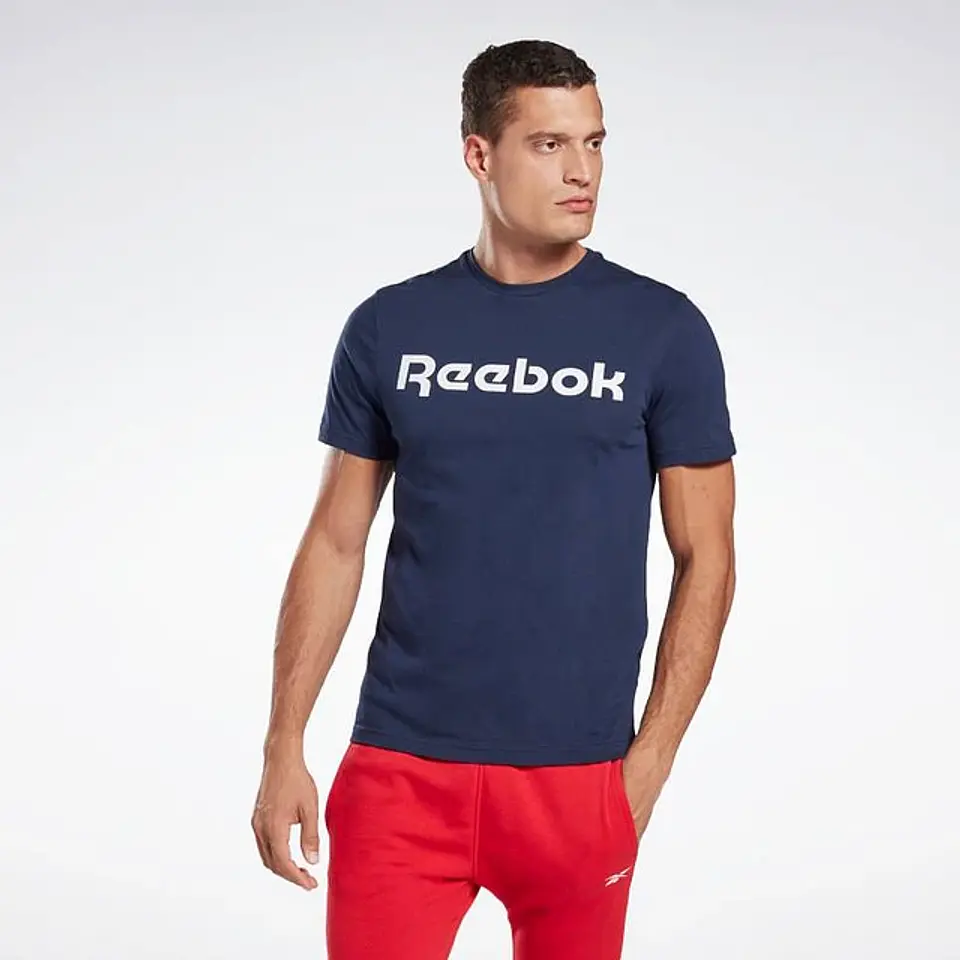 Polera Hombre Navy Reebok 100042355 1