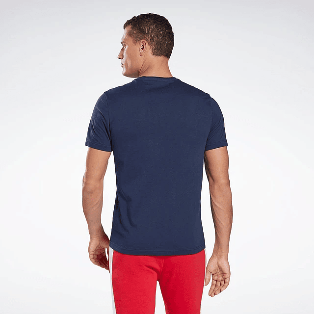 Polera Hombre Navy Reebok 100042355