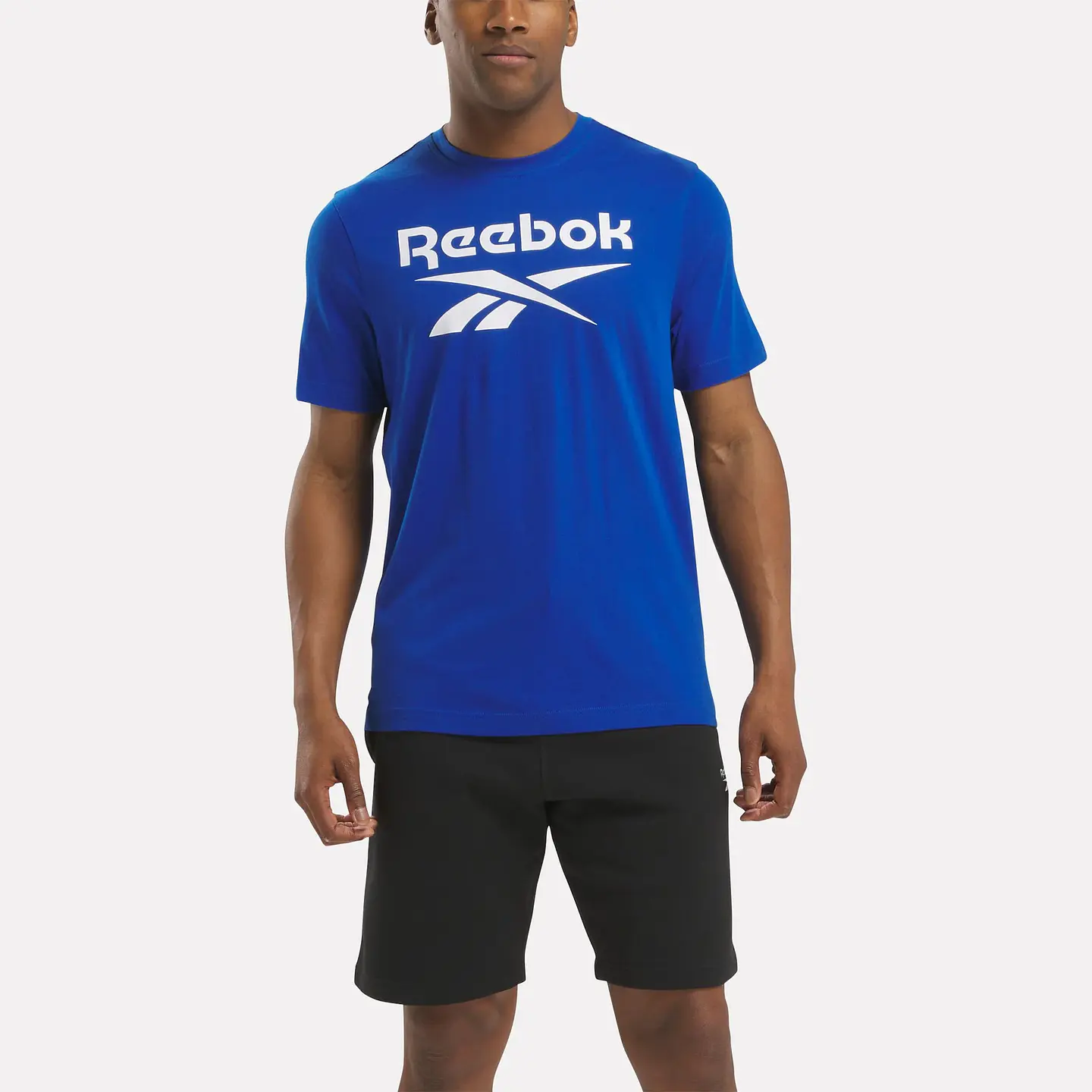 Polera Hombre Azul Reebok 100070405 1