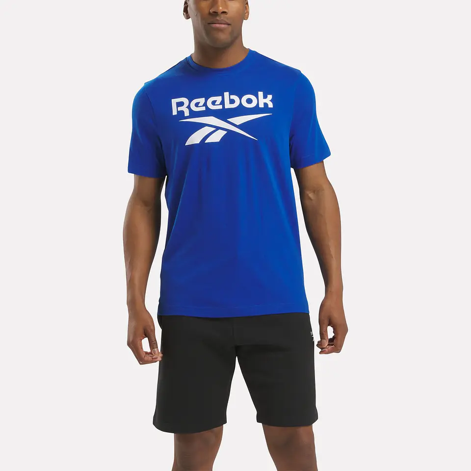Polera Hombre Azul Reebok 100070405 1