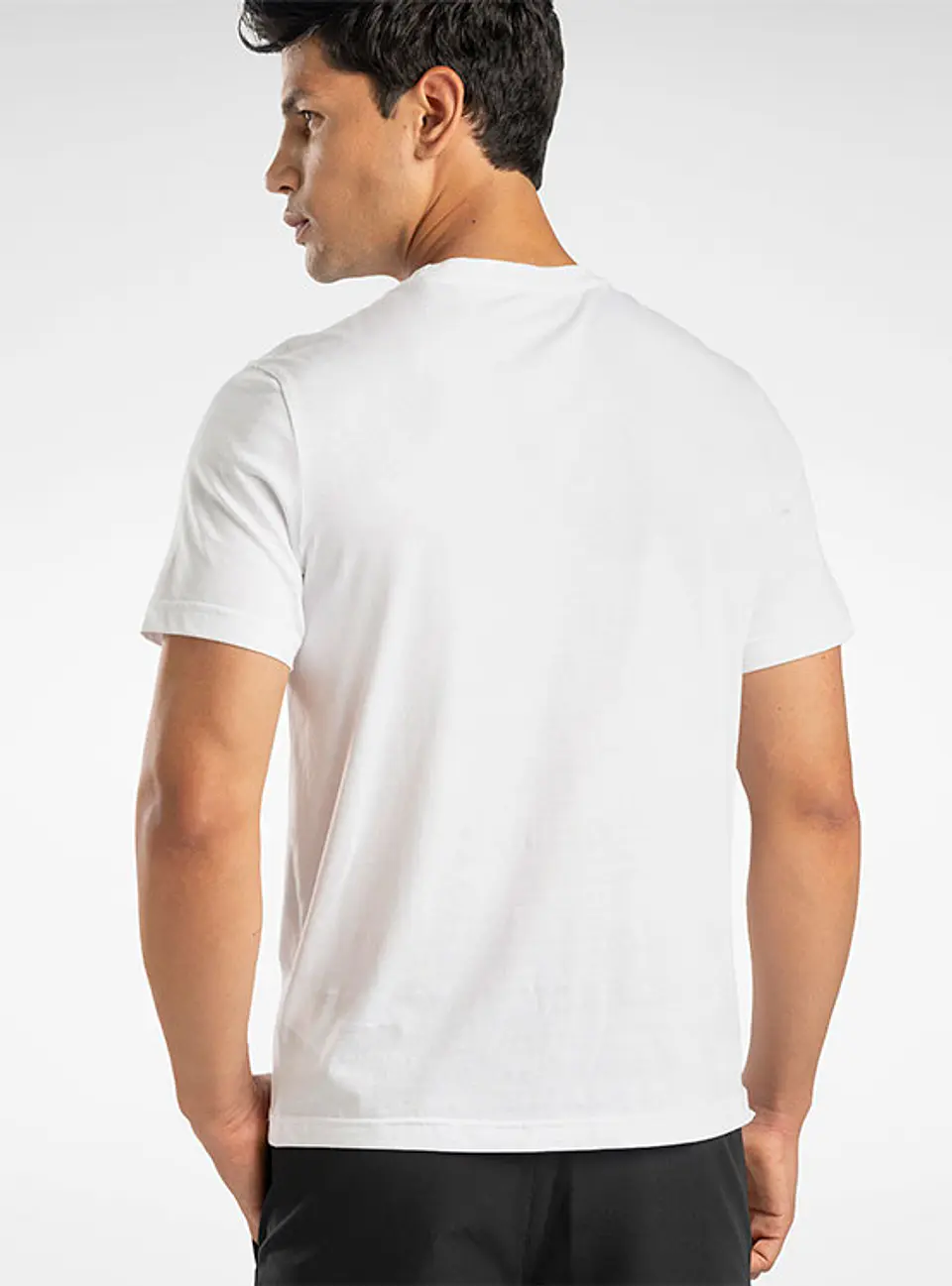 Polera Hombre Blanco Reebok 100071175 2