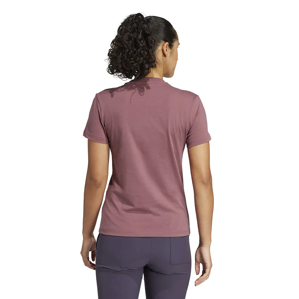 Polera Mujer Terracota Adidas IW3804 2