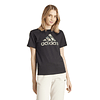 Polera Mujer Negra Adidas IW5173